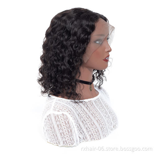 Cheap Wholesale Virgin Brazilian Unprocessed Kinky Curly Full Lace Human Hair Wigs